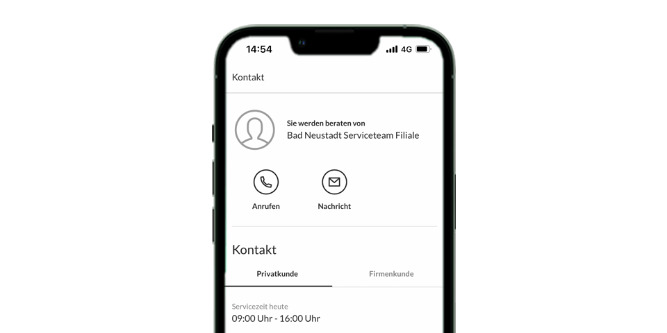 MERKUR PRIVATBANK Banking-App Kontakt