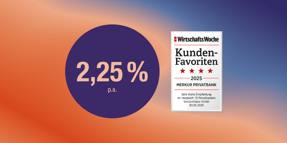 Dankeschön Festgeld für 6 Monate Dankeschön Festgeld