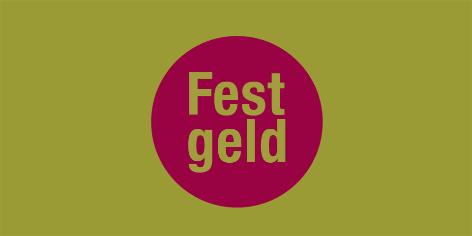 Festgeld mit 3% Zinsen p.a. für 6 oder 12 Monate 3% Zinsen p.a. für 6 oder 12 Monate