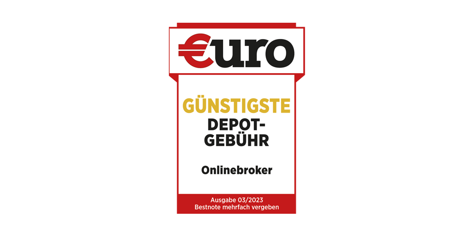 Die Fachzeitschrift €uro hat getestet: Eines der günstigsten Wertpapierdepots finden Anleger bei der MERKUR PRIVATBANK.
