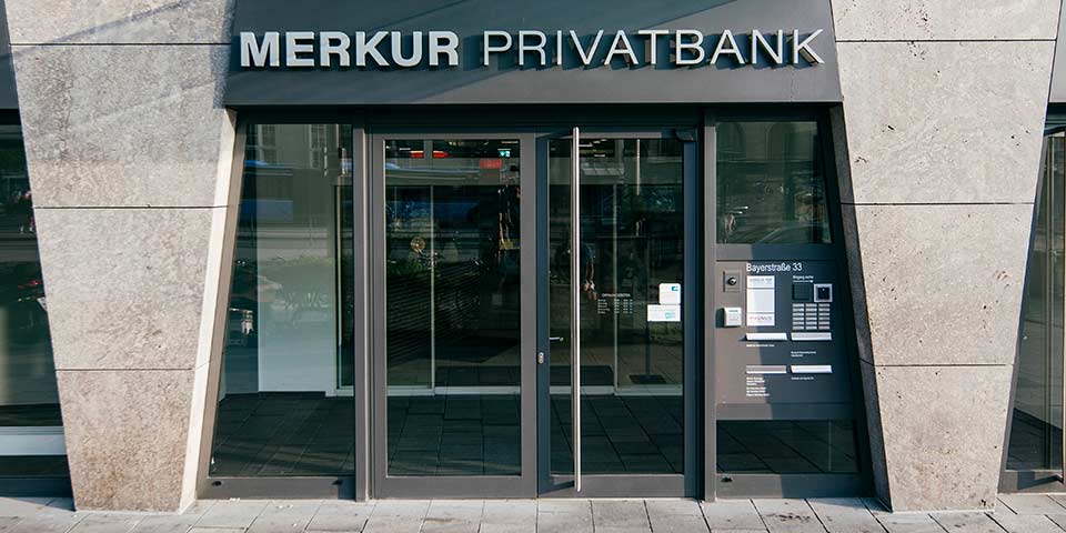 MERKUR PRIVATBANK Stammhaus in München