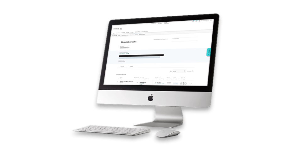 So einfach nutzen Sie Ihr Wertpapierdepot online oder mobil per App auf Ihrem Smartphone oder Tablet.
