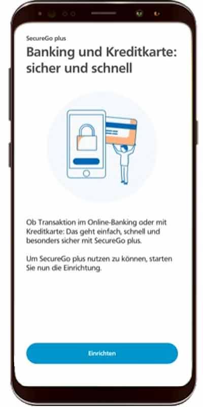 SecureGo plus einrichten