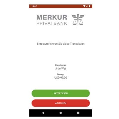 Autorisieren Sie jede Ihrer Transaktionen