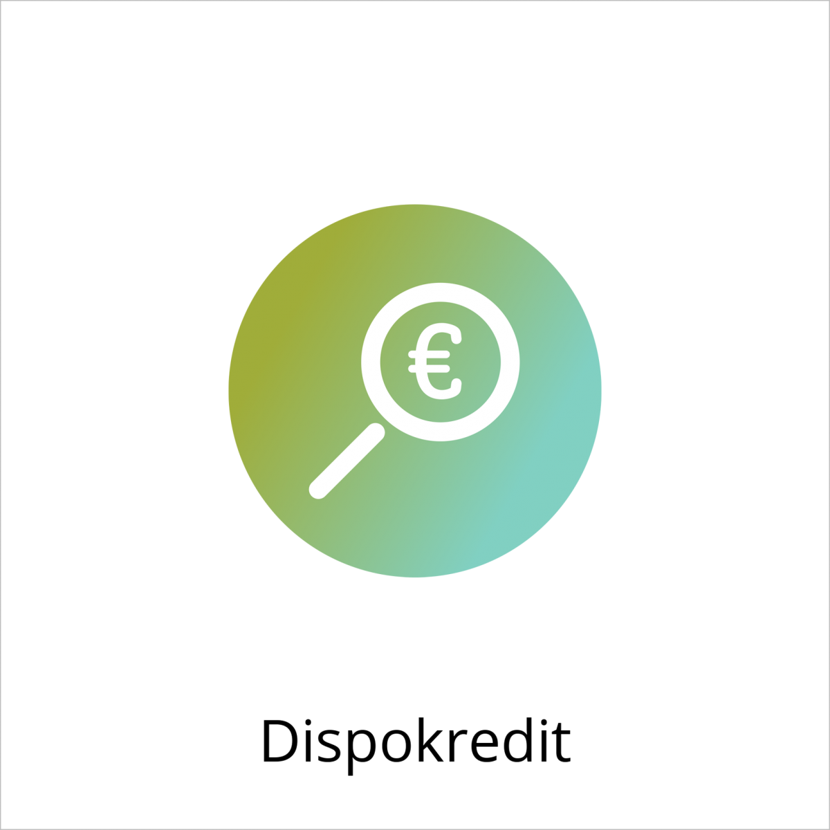 Dispokredit einrichten
