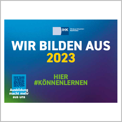 Wir bilden aus. 2023